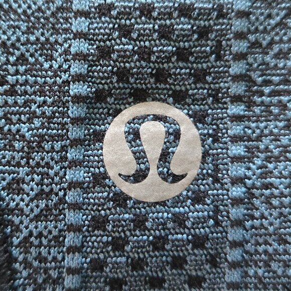 Lululemon Swiftly Tech Racerback - 6 Black / Desert Teal - Picture 6 of 6